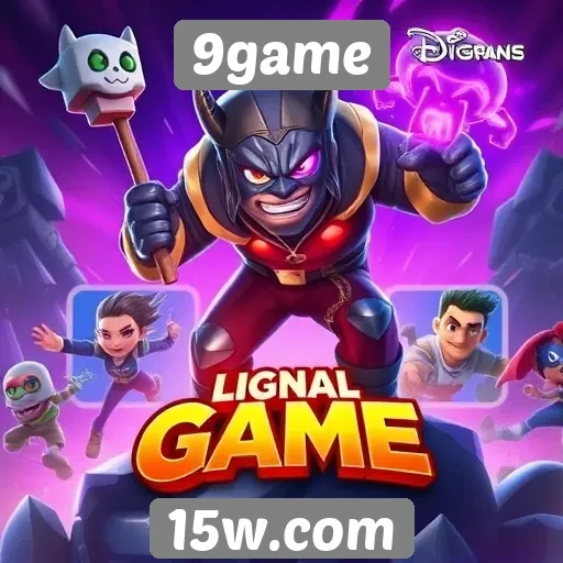Exploração de novos jogos disponíveis no 9game
